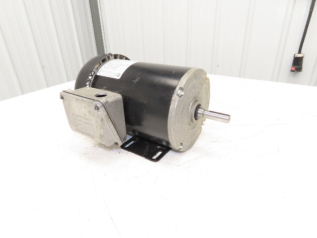 WEG 00118ET3E56-S Safe Area AC Motor 1Hp 1765RPM 230/460V 3Ph 56 Frame TEFC