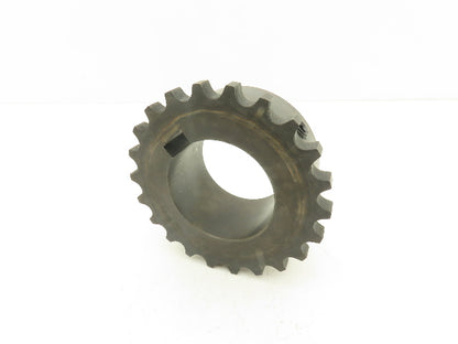 6022 #60 Roller Chain Sprocket 22-Tooth 2-7/8" Keyed Bore 3/4"Pitch