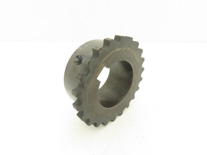 6022 #60 Roller Chain Sprocket 22-Tooth 2-7/8" Keyed Bore 3/4"Pitch