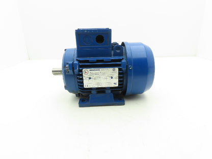 Bronzoni D3003B-1100 AC Motor 1 Hp 0.75 kW 1692RPM 277/480V 3Ph IEC 80 Frame
