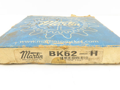 Martin BK62-H Pulley Sheave 1-Groove A, B, 4L, 5L Belt Section H Bushing Bore