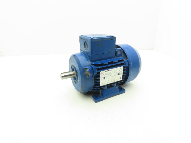 Bronzoni D3003B-1100 AC Motor 1 Hp 0.75 kW 1692RPM 277/480V 3Ph IEC 80 Frame