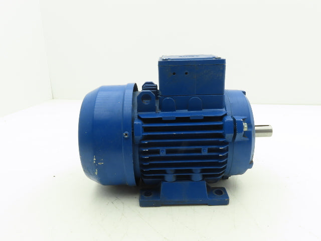 Bronzoni D3003B-1100 AC Motor 1 Hp 0.75 kW 1692RPM 277/480V 3Ph IEC 80 Frame