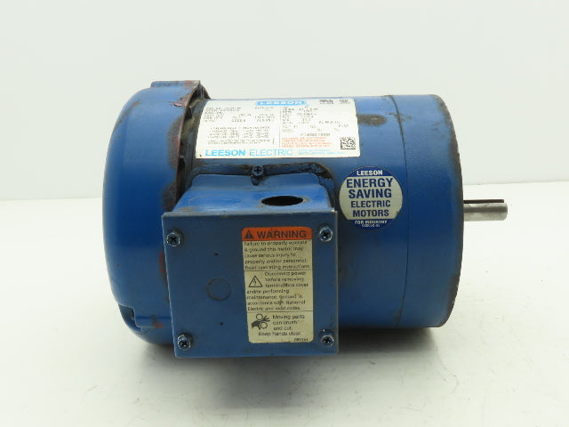 Leeson C6T17FC1G AC Motor 3/4Hp 1725RPM 208-230/460 3Ph 56C TEFC