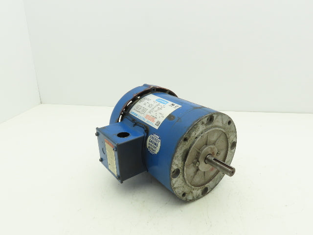 Leeson C6T17FC1G AC Motor 3/4Hp 1725RPM 208-230/460 3Ph 56C TEFC