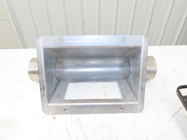 Big Dutchman Flex-vey 350 Feed Bin Unloader Single Out Auger Fill System SS