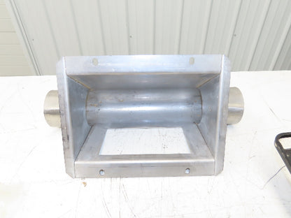 Big Dutchman Flex-vey 350 Feed Bin Unloader Single Out Auger Fill System SS
