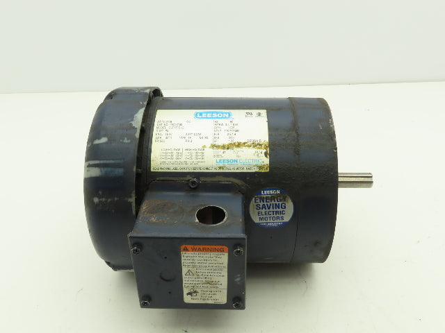 Leeson C6T17FC1G AC Motor 3/4Hp 1725RPM 208-230/460 3Ph 56C TEFC