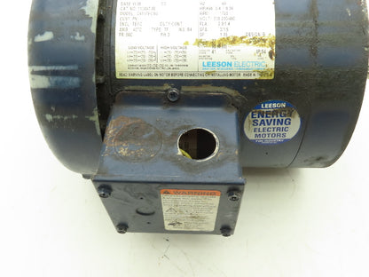 Leeson C6T17FC1G AC Motor 3/4Hp 1725RPM 208-230/460 3Ph 56C TEFC