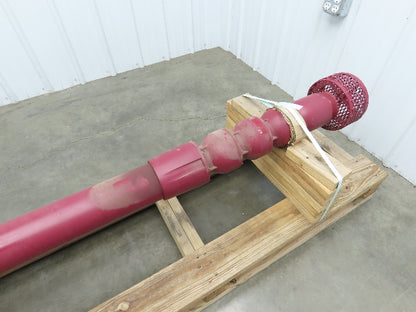 Wilo American Marsh 6XCZ 3-Stage Vertical Turbine Pump 4x4" 240GPM 168'TDH 122"L
