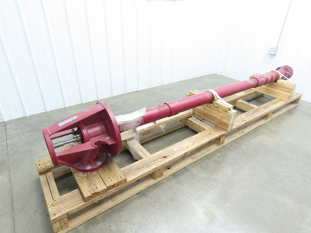 Wilo American Marsh 6XCZ 3-Stage Vertical Turbine Pump 4x4" 240GPM 168'TDH 122"L