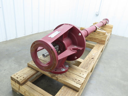 Wilo American Marsh 6XCZ 3-Stage Vertical Turbine Pump 4x4" 240GPM 168'TDH 122"L