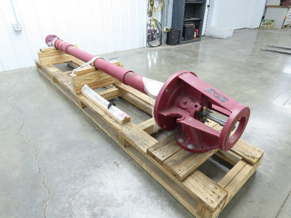 Wilo American Marsh 6XCZ 3-Stage Vertical Turbine Pump 4x4" 240GPM 168'TDH 122"L