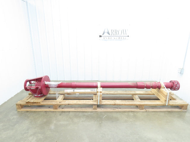 Wilo American Marsh 6XCZ 3-Stage Vertical Turbine Pump 4x4" 240GPM 168'TDH 122"L