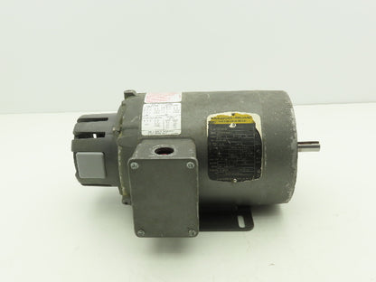 Baldor IDNM3538 Inverter Duty AC Motor 1/2Hp 1725 RPM 230/460V 3PH 56C TE