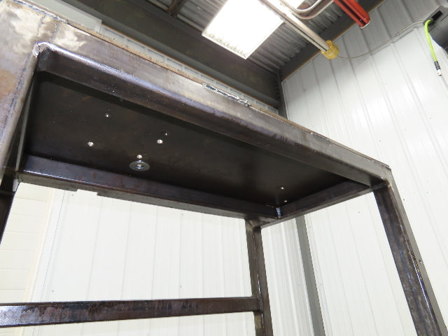 3/8" Steel Top Machine Base Welding Table Work Bench 36x24" Top 33" H