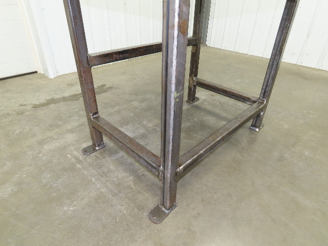 3/8" Steel Top Machine Base Welding Table Work Bench 36x24" Top 33" H