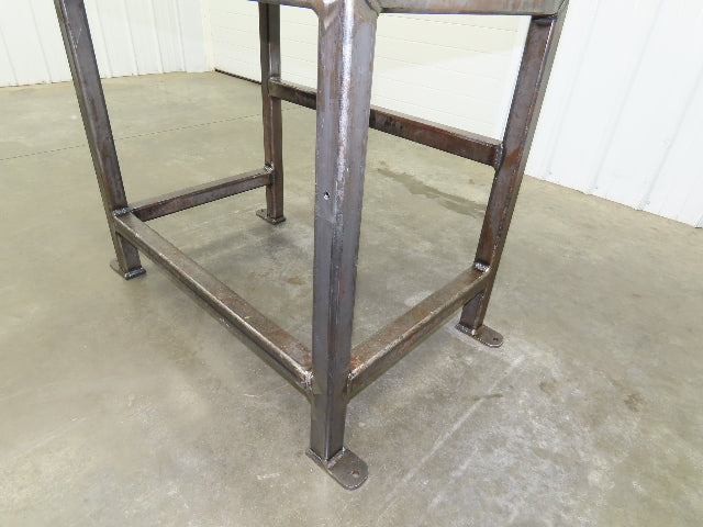 3/8" Steel Top Machine Base Welding Table Work Bench 36x24" Top 33" H