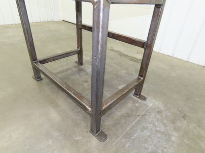 3/8" Steel Top Machine Base Welding Table Work Bench 36x24" Top 33" H
