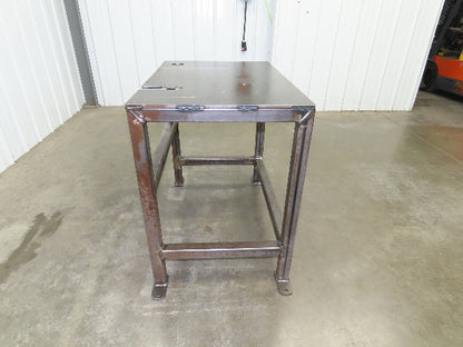 3/8" Steel Top Machine Base Welding Table Work Bench 36x24" Top 33" H