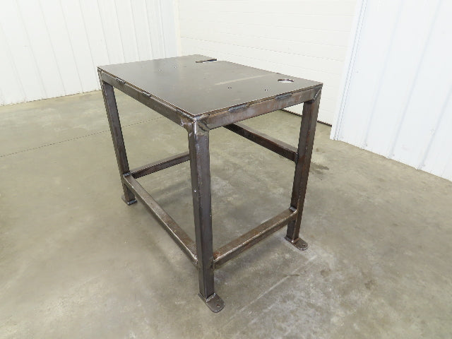 3/8" Steel Top Machine Base Welding Table Work Bench 36x24" Top 33" H