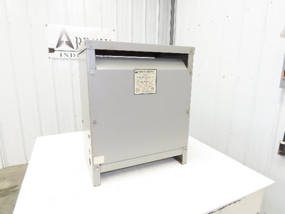 EGS Hevi-Duty T2H45S Stepdown Power Transformer 45KVA 3Ph HV 480 LV 208Y/120