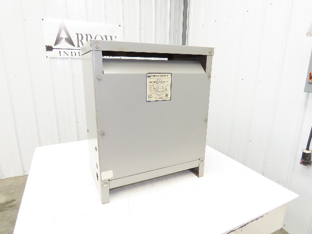 EGS Hevi-Duty T2H45S Stepdown Power Transformer 45KVA 3Ph HV 480 LV 208Y/120
