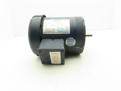 Leeson C6T17FC1G AC Motor 3/4Hp 1725RPM 208-230/460 3Ph 56C TEFC