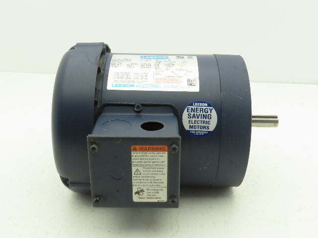 Leeson C6T17FC1G AC Motor 3/4Hp 1725RPM 208-230/460 3Ph 56C TEFC