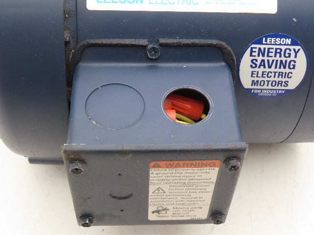 Leeson C6T17FC1G AC Motor 3/4Hp 1725RPM 208-230/460 3Ph 56C TEFC