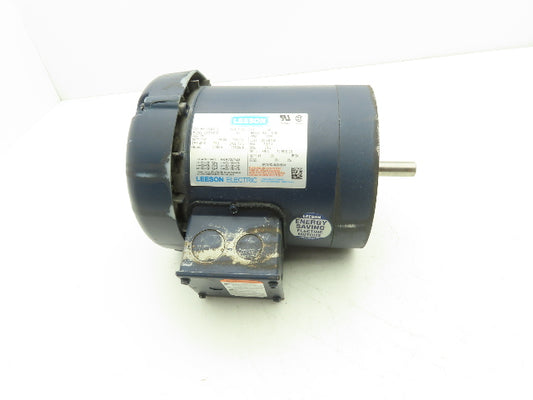 Leeson C6T17FC1G AC Motor 3/4Hp 1725RPM 208-230/460 3Ph 56C TEFC