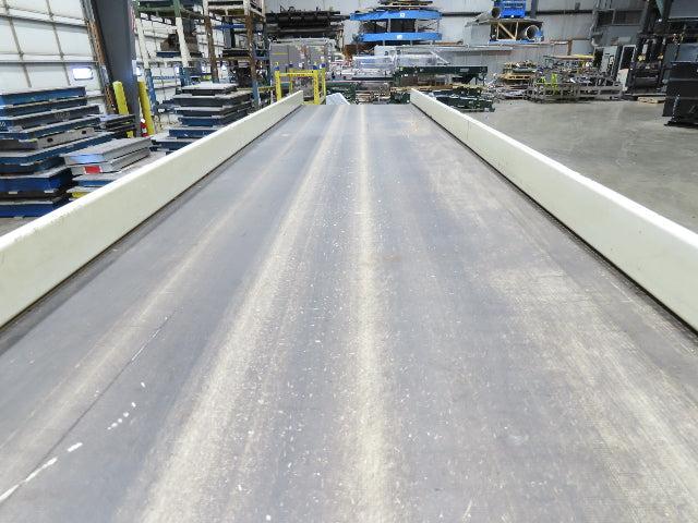 EMI Plastics 40"W x 14'L Portable Slider Bed Conveyor 35"Bed 115V 4FPM