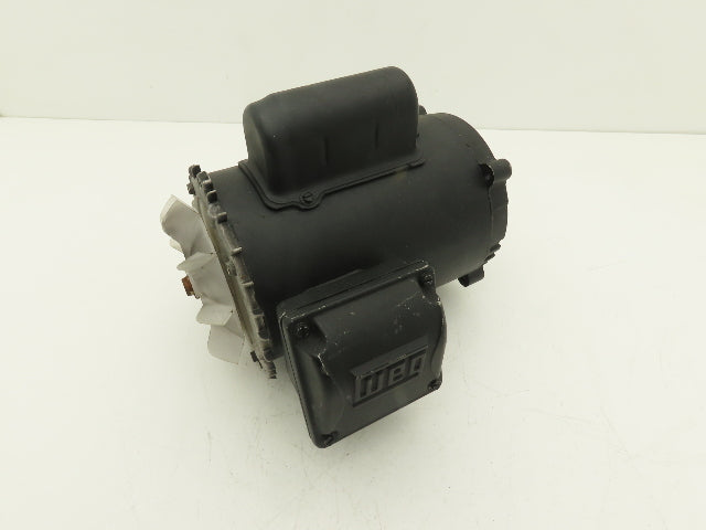 Weg 5018ES1BOW56C-S AC Motor 1/2Hp 1730 RPM 115/230V 1PH W56C Single Phase