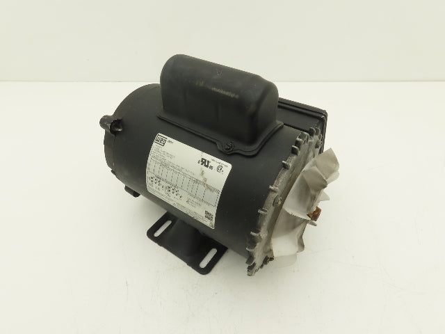 Weg 5018ES1BOW56C-S AC Motor 1/2Hp 1730 RPM 115/230V 1PH W56C Single Phase