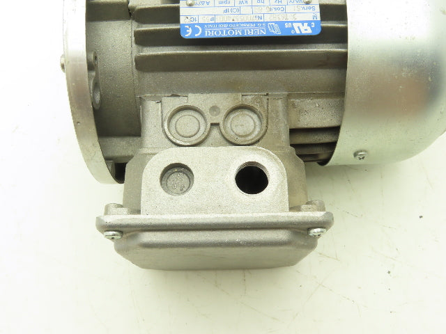 Neri Motori T63B2 AC Motor 0.42Hp 0.3kW 3360RPM 260/440V 3Ph IEC 63 Frame