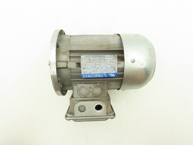 Neri Motori T63B2 AC Motor 0.42Hp 0.3kW 3360RPM 260/440V 3Ph IEC 63 Frame