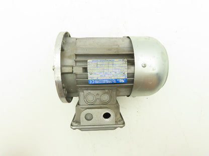 Neri Motori T63B2 AC Motor 0.42Hp 0.3kW 3360RPM 260/440V 3Ph IEC 63 Frame