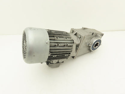 Rexroth Gearmotor Speed Reducer 47:1 Ratio .45kW 480V 36RPM Hex Shaft Hollow
