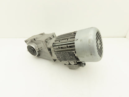 Rexroth Gearmotor Speed Reducer 47:1 Ratio .45kW 480V 36RPM Hex Shaft Hollow