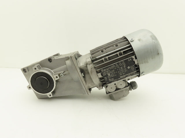 Rexroth Gearmotor Speed Reducer 47:1 Ratio .45kW 480V 36RPM Hex Shaft Hollow