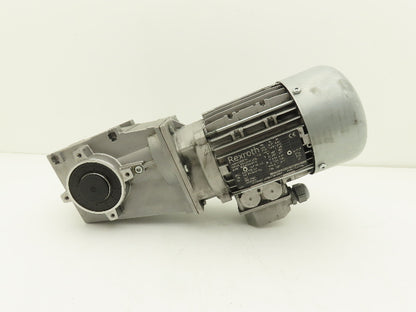 Rexroth Gearmotor Speed Reducer 47:1 Ratio .45kW 480V 36RPM Hex Shaft Hollow