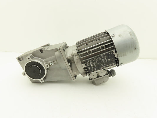 Rexroth Gearmotor Speed Reducer 47:1 Ratio .45kW 480V 36RPM Hex Shaft Hollow