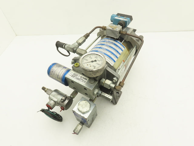 Trabon Graco MPPGP4BSPA1G3L4P3L4P3S1 Modu-Flo Pneumatic Grease Lube Pump 6Lb