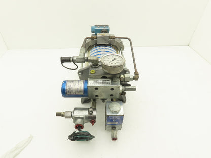 Trabon Graco MPPGP4BSPA1G3L4P3L4P3S1 Modu-Flo Pneumatic Grease Lube Pump 6Lb