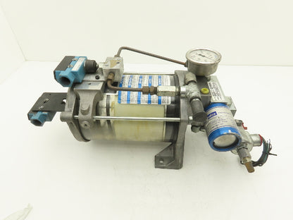 Trabon Graco MPPGP4BSPA1G3L4P3L4P3S1 Modu-Flo Pneumatic Grease Lube Pump 6Lb