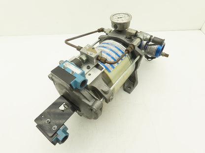 Trabon Graco MPPGP4BSPA1G3L4P3L4P3S1 Modu-Flo Pneumatic Grease Lube Pump 6Lb