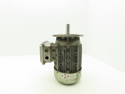 Neri Motori T80A2 AC Motor 0.9Hp 0.65kW 3380RPM 280/480V 3Ph 143TC TEFC
