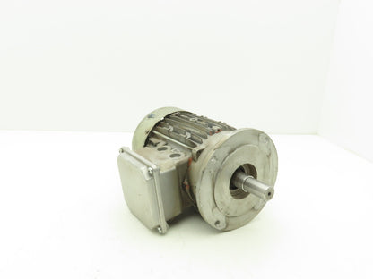 Neri Motori T80A2 AC Motor 0.9Hp 0.65kW 3380RPM 280/480V 3Ph 143TC TEFC