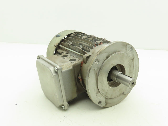 Neri Motori T80A2 AC Motor 0.9Hp 0.65kW 3380RPM 280/480V 3Ph 143TC TEFC
