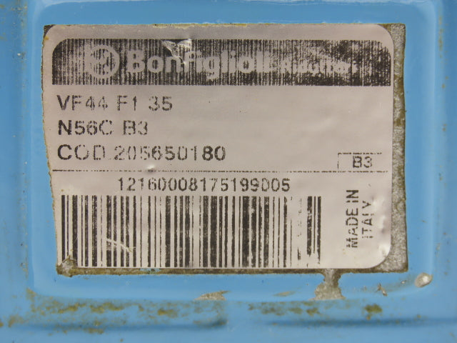 Bonfiglioli VF44 F1 35 Worm Gearbox 35:1 Reducer 50rpm 56C Hollow Output